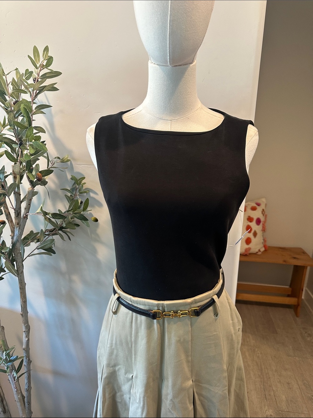 Avec Les Filles Mixed Media Pleated Dress New! - Picture 13 of 16
